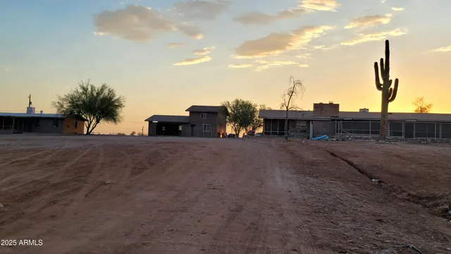 a view of outdoor space with seating