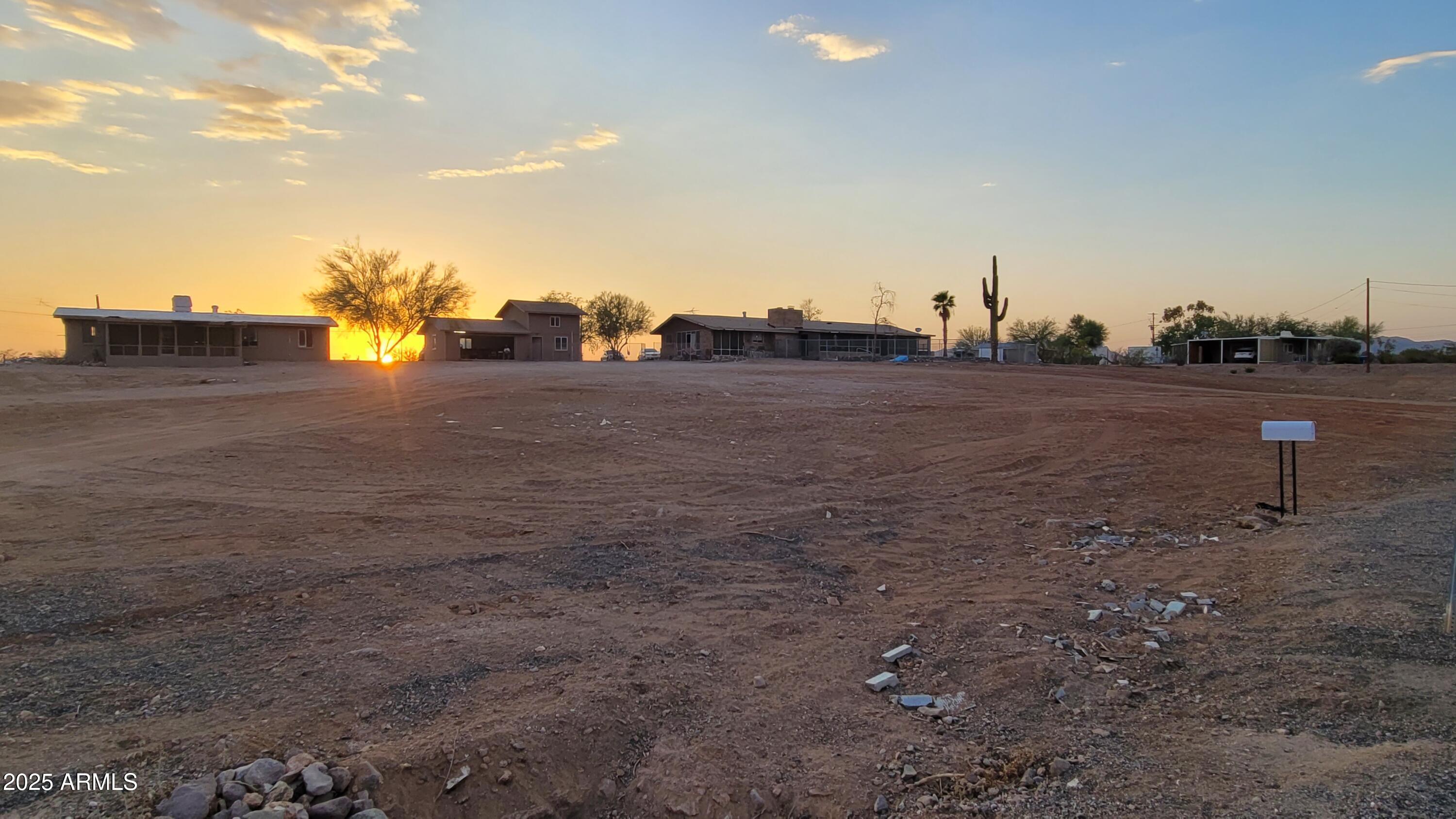 522 South Cortez Road Apache Junction, AZ 85119 - Photo 9 of 48 a view of a dry yard with trees