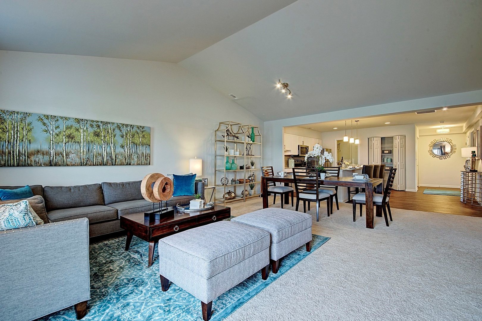 4215 Pond Willow Road Naperville, IL 60564 - Photo 7 of 13 a living room with furniture and a large window