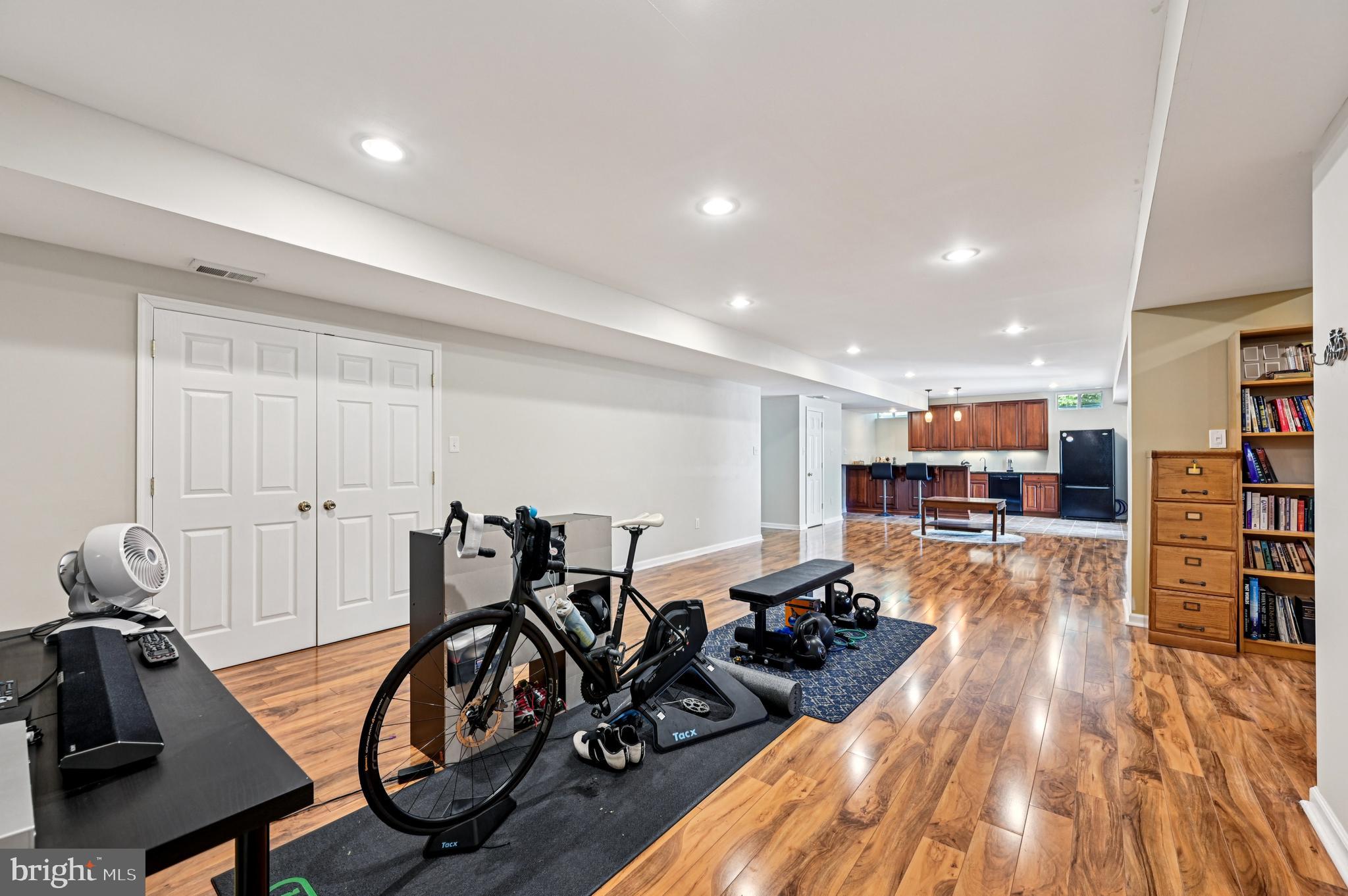 4884 Castlebridge Road Ellicott City, MD 21042 - Photo 50 of 130 a view of a room with gym equipment