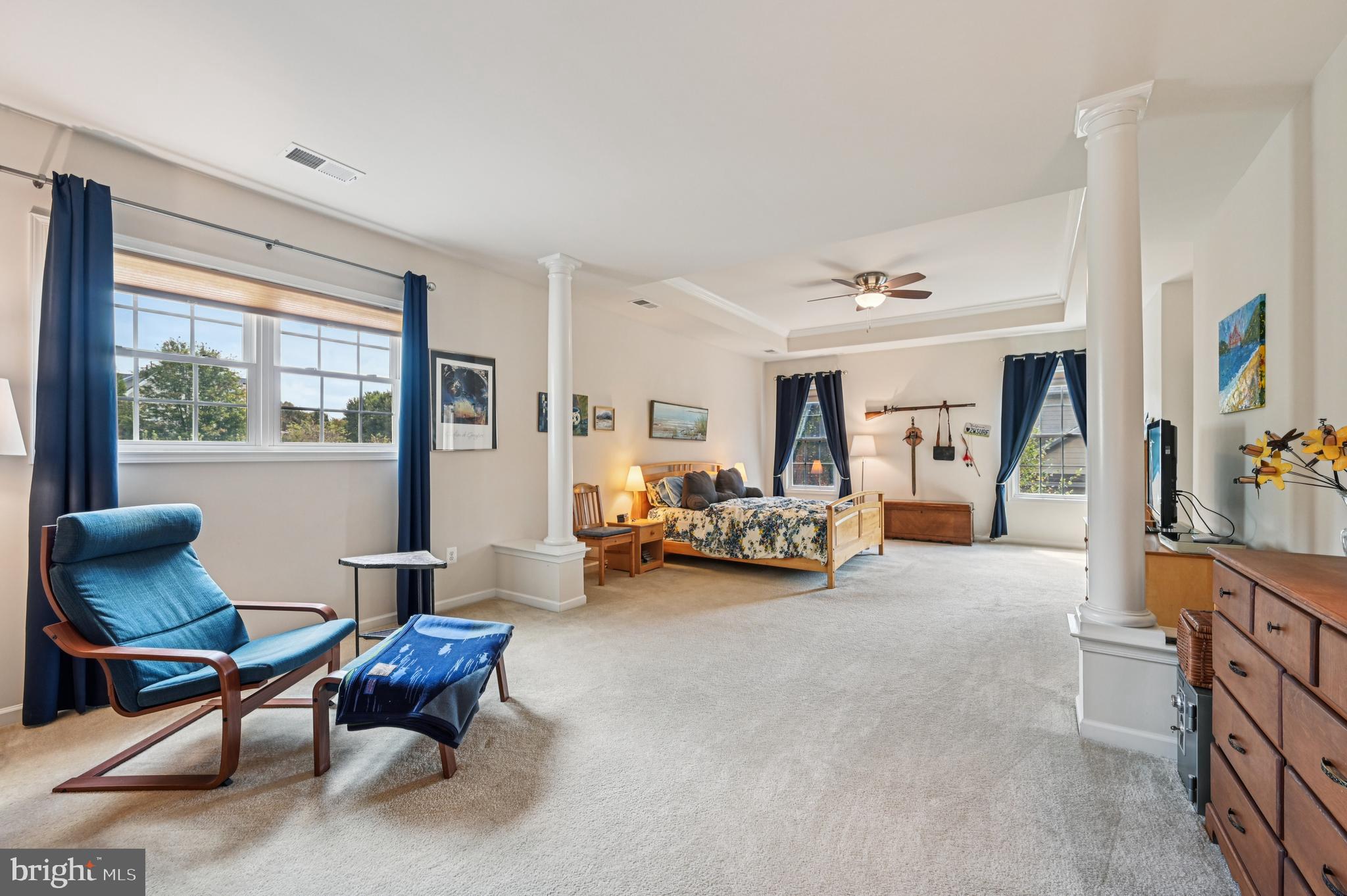 4884 Castlebridge Road Ellicott City, MD 21042 - Photo 61 of 130 a living room with furniture and a window