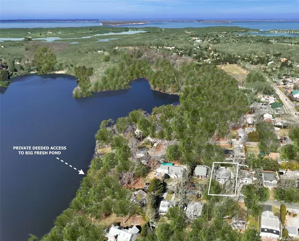 a view of lake and mountain