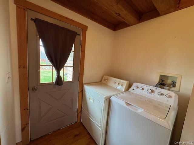 138 Round Hill Road Walden, NY 12586 - Photo 20 of 48 a utility room with dryer and washer