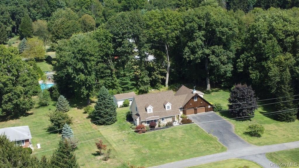 138 Round Hill Road Walden, NY 12586 - Photo 3 of 48 an aerial view of a house with yard swimming pool and outdoor seating