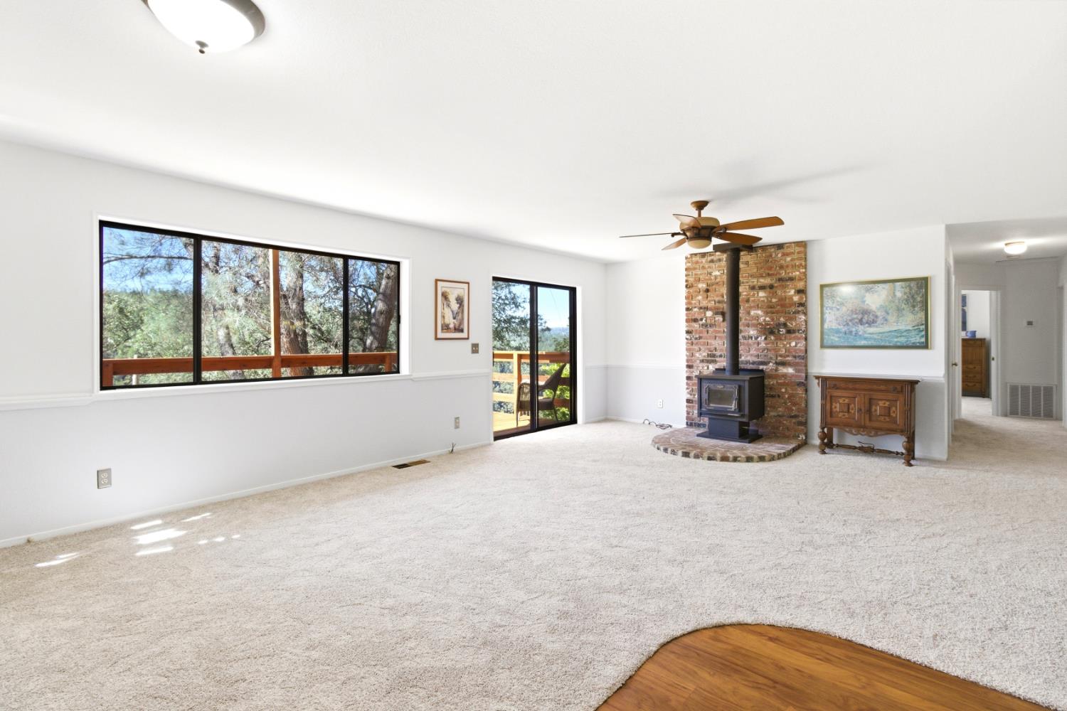 6060 Terras Path Placerville, CA 95667 - Photo 14 of 40 Living Room With Wood Burning Stove
