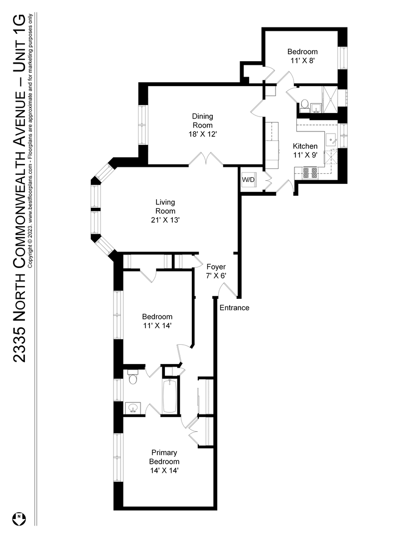 2335 North Commonwealth Avenue, Unit 1G Chicago, IL 60614 - Photo 19 of 19