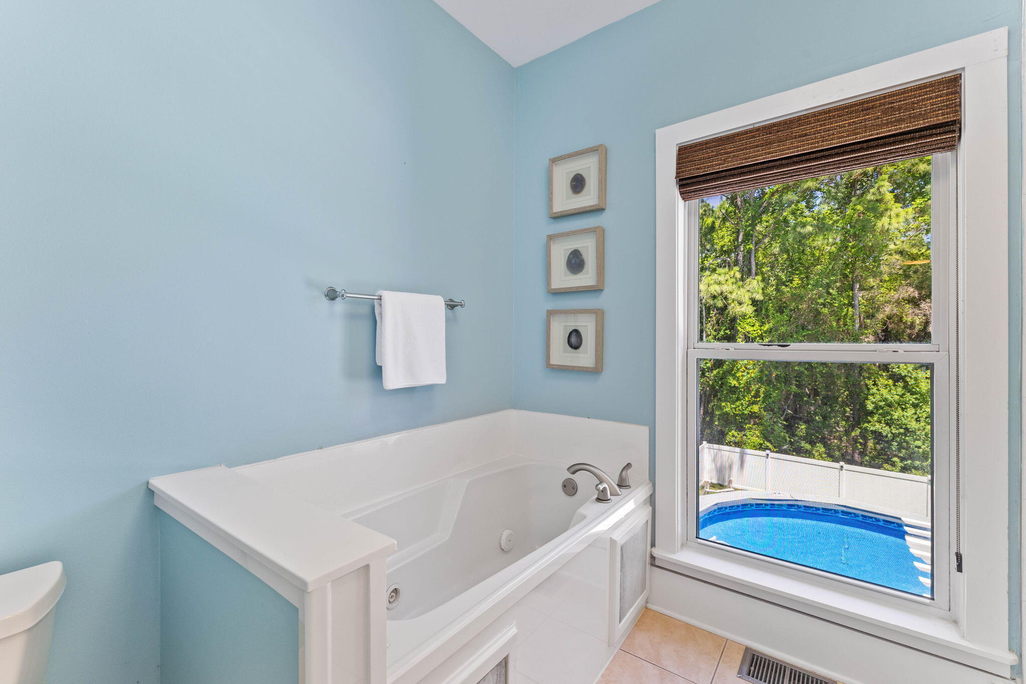429 Montigo Avenue Santa Rosa Beach, FL 32459 - Photo 34 of 62 a bathroom with a bathtub and a shower