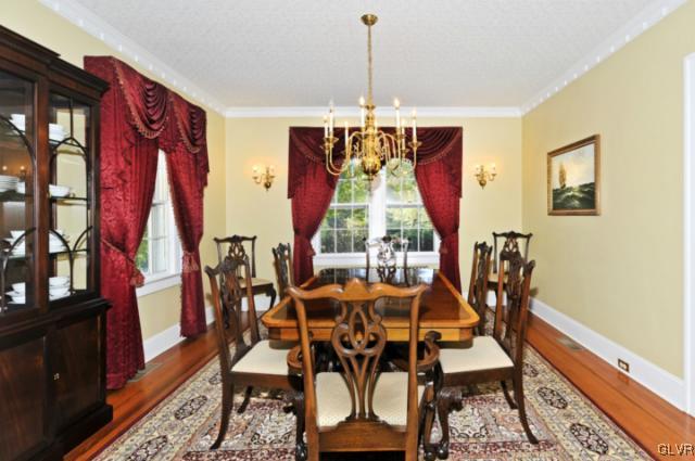 100 Springfield Drive Bangor, PA 18013 - Photo 23 of 39 a view of a dining room with furniture window and wooden floor