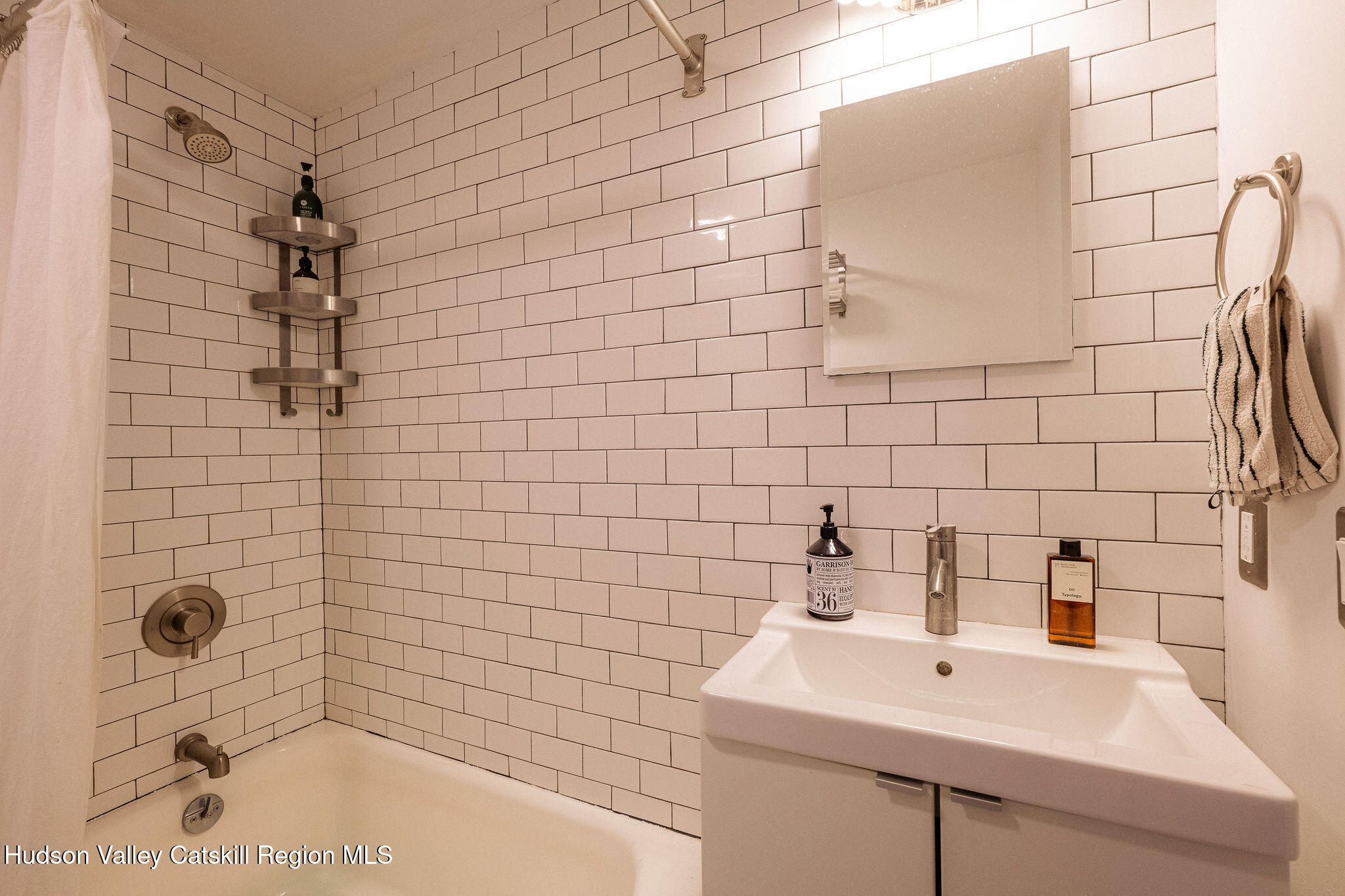 41 Hickory Hill Road Kerhonkson, NY 12446 - Photo 20 of 35 a bathroom with a sink and a shower