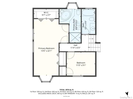 a picture of a room with a white wall and picture