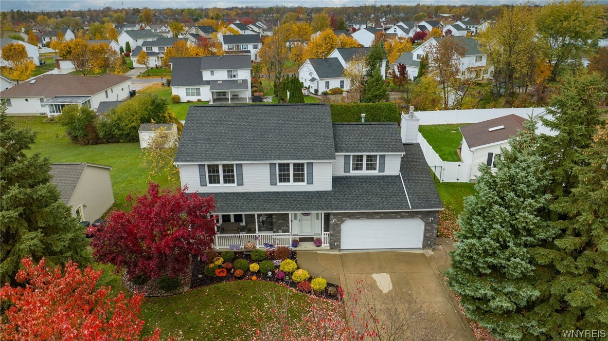 27 Southpoint Drive Lancaster, NY 14086 - Photo 3 of 43 Ariel view