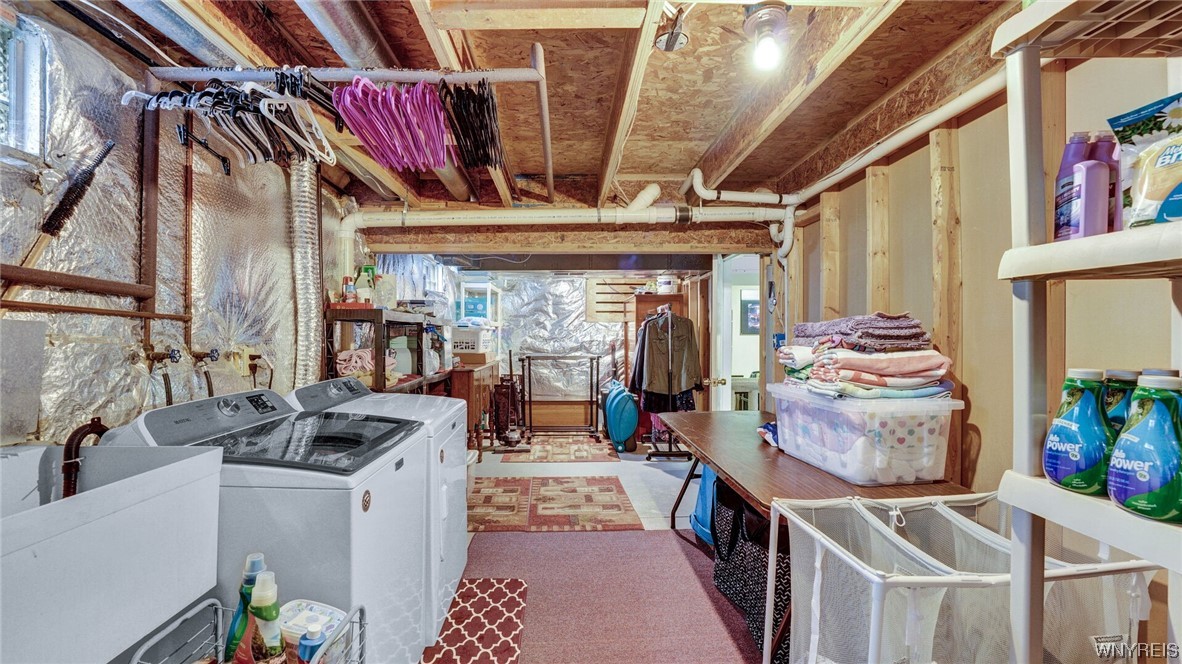 27 Southpoint Drive Lancaster, NY 14086 - Photo 40 of 43 Basement laundry/storage area