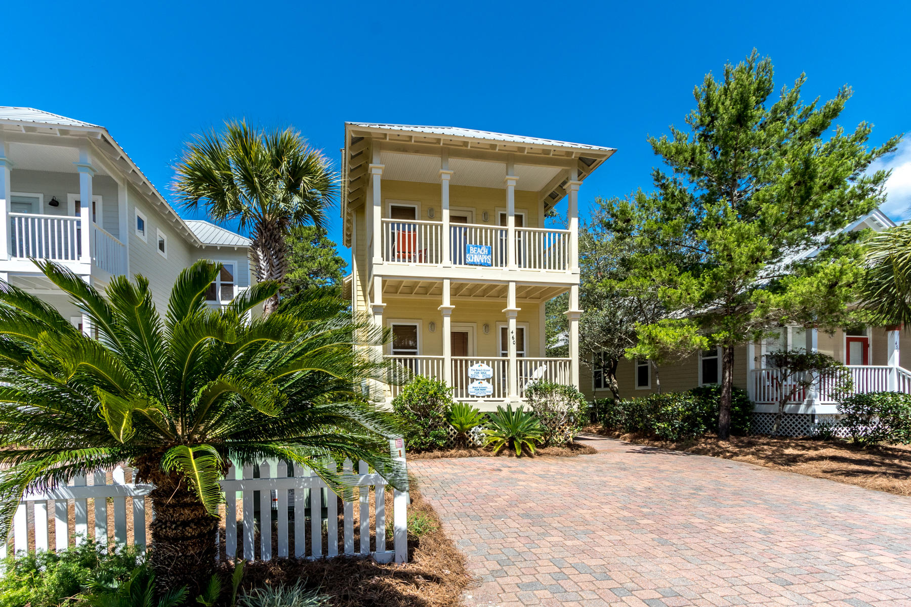 460 Hidden Lake Way Santa Rosa Beach, FL 32459 - Photo 6 of 40 a front view of a house with a yard