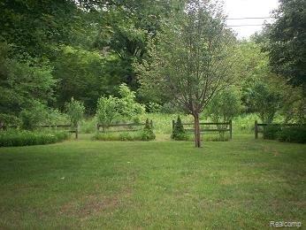 View from patio