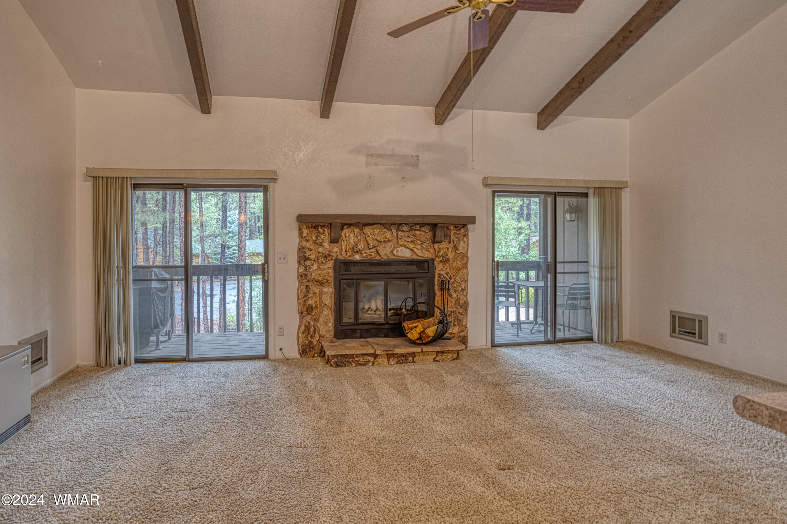 2684 Sports Village Loop Pinetop, AZ 85935 - Photo 8 of 17 Great Room/Wood Burning fireplace