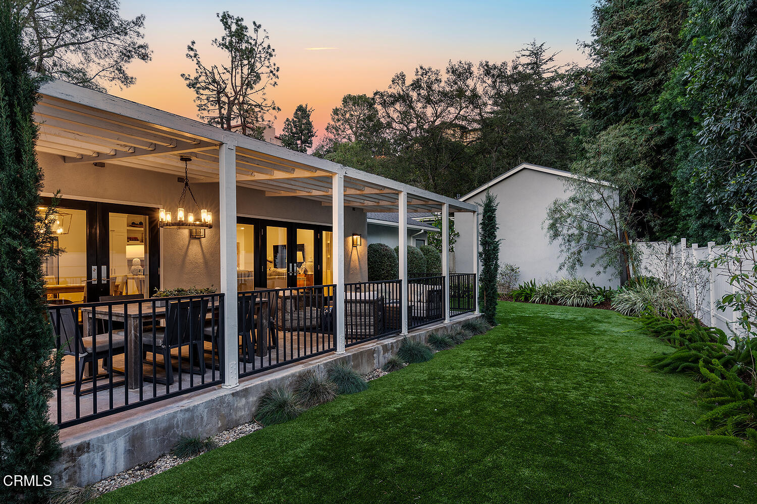 650 Westbridge Place Pasadena, CA 91105 - Photo 28 of 31 a view of house with a big yard and large trees