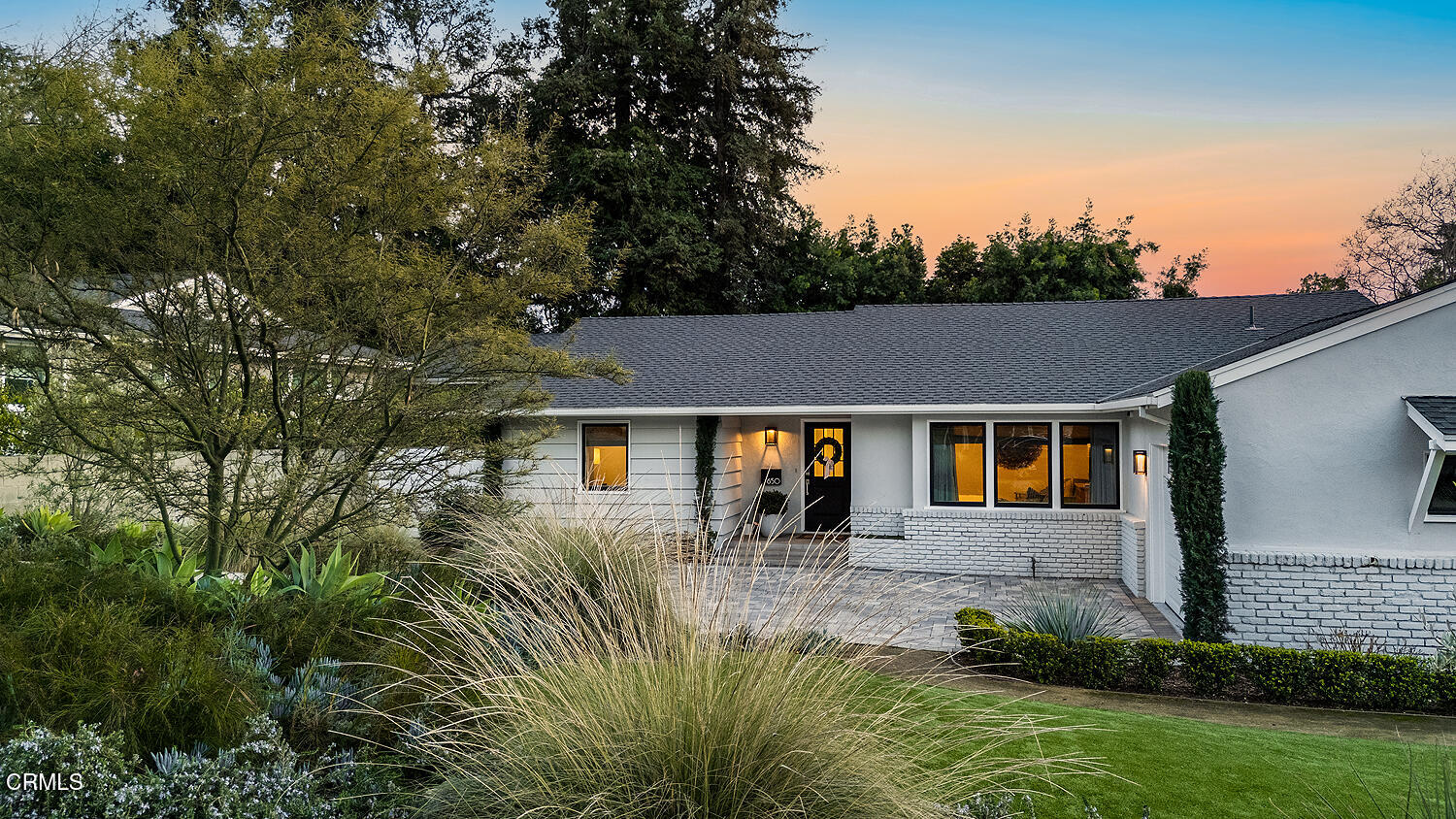 650 Westbridge Place Pasadena, CA 91105 - Photo 30 of 31 a front view of house with yard and trees around