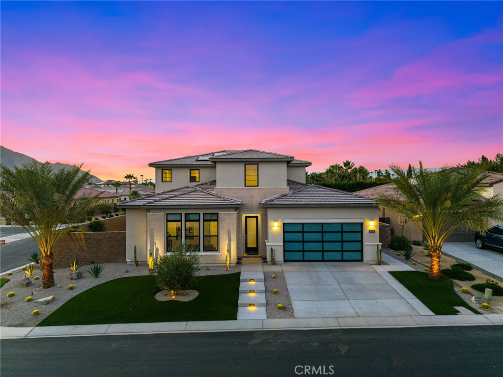 80380 Old Rnch Trail North La Quinta, CA 92253 - Photo 2 of 35 front view of a house with a yard