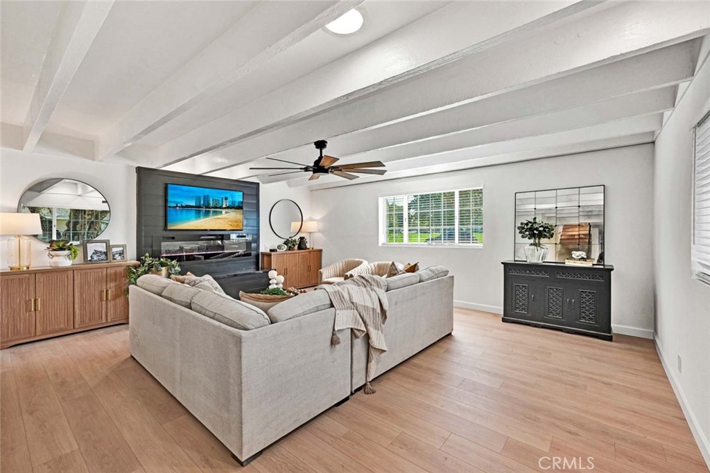 5331 Cerulean Avenue Garden Grove, CA 92845 - Photo 16 of 44 a living room with furniture and a flat screen tv