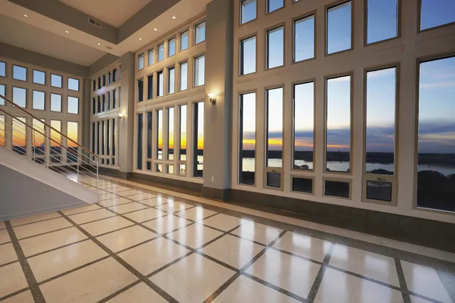 a view of front door