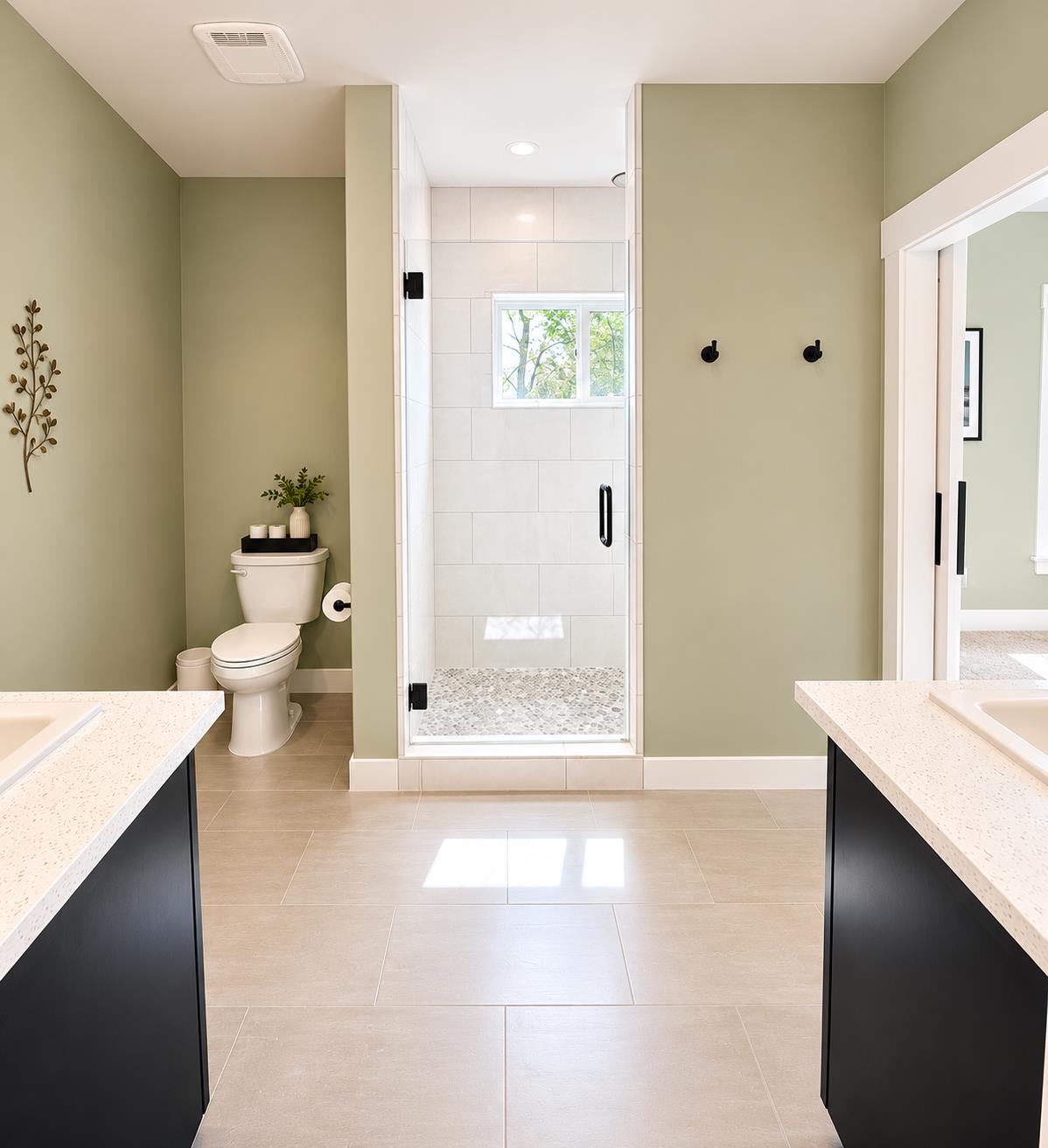 3696 Neal Road Paradise, CA 95969 - Photo 14 of 26 a bathroom with a shower and a toilet