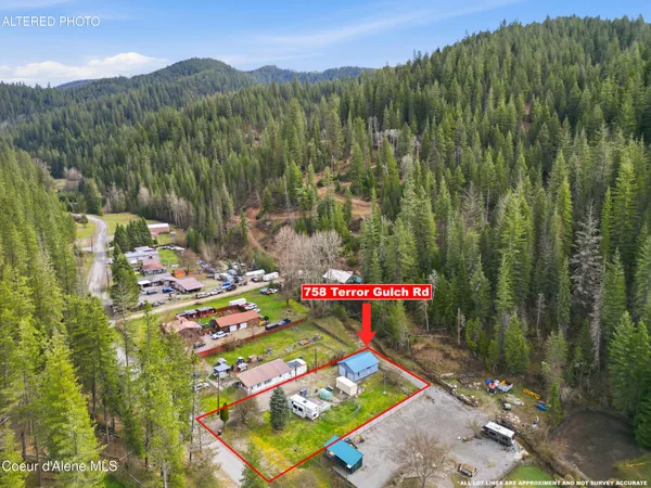 $179,000 | 758 Terror Gulch Road, Osburn, ID 83849