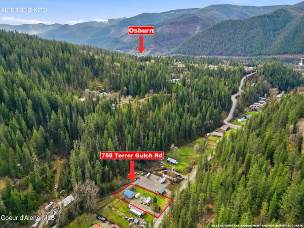 $179,000 | 758 Terror Gulch Road, Osburn, ID 83849