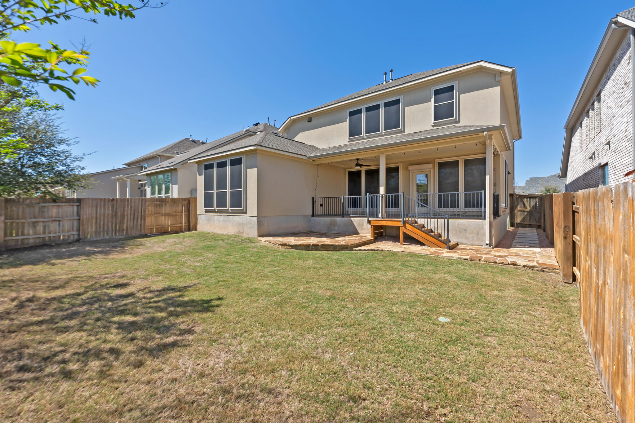 1320 Low Branch Lane Leander, TX 78641 - Photo 34 of 38 a front view of a house with a yard