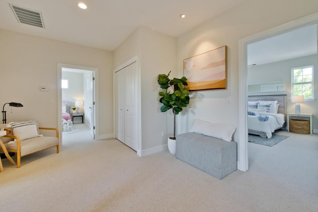 1663 Samedra Street Sunnyvale, CA 94087 - Photo 46 of 79 a living room with furniture and a potted plant