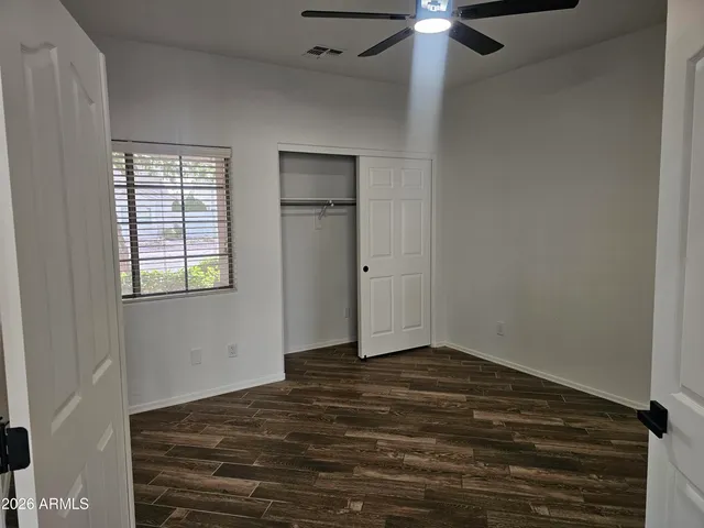 wooden floor in an empty room