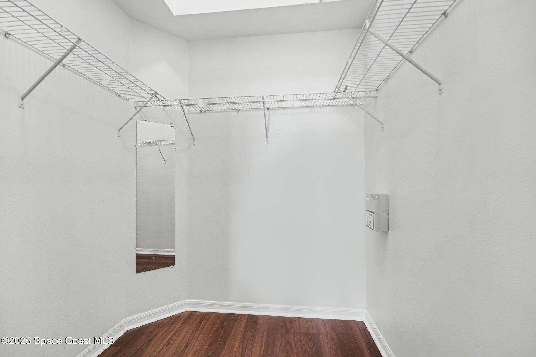284 Intrepid Way Indialantic, FL 32903 - Photo 22 of 36 a view of small space with racks on the wall