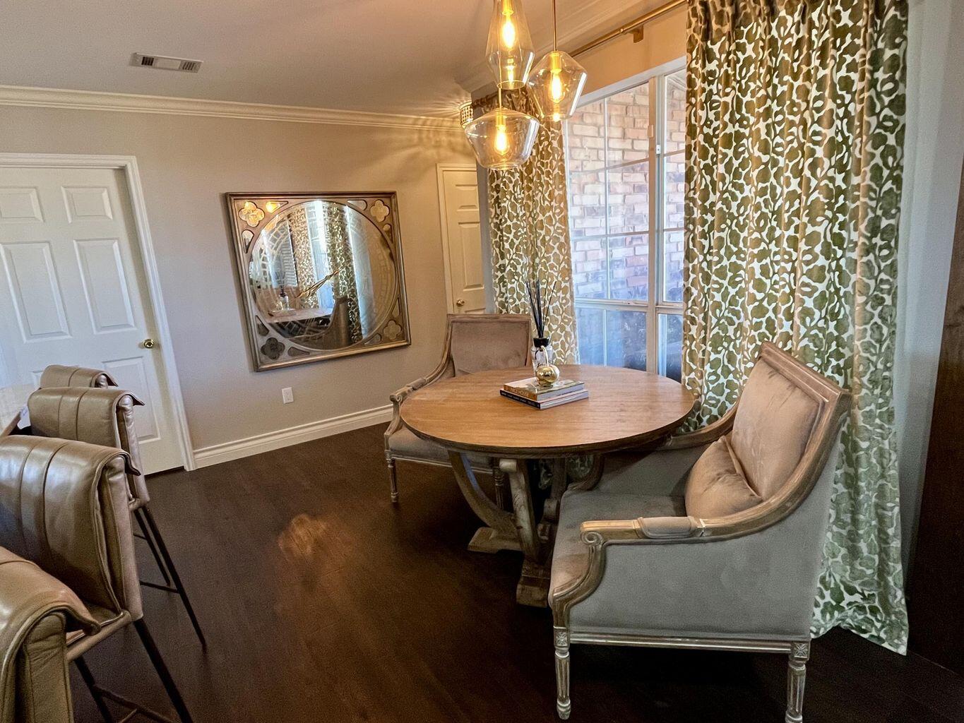 1492 Co Road Hale Center, TX 79041 - Photo 17 of 64 a dining room with furniture and window