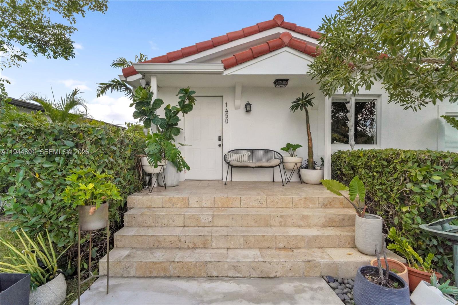 1450 Southwest 20th Avenue Miami, FL 33145 - Photo 7 of 44 a view of house with outdoor space and porch