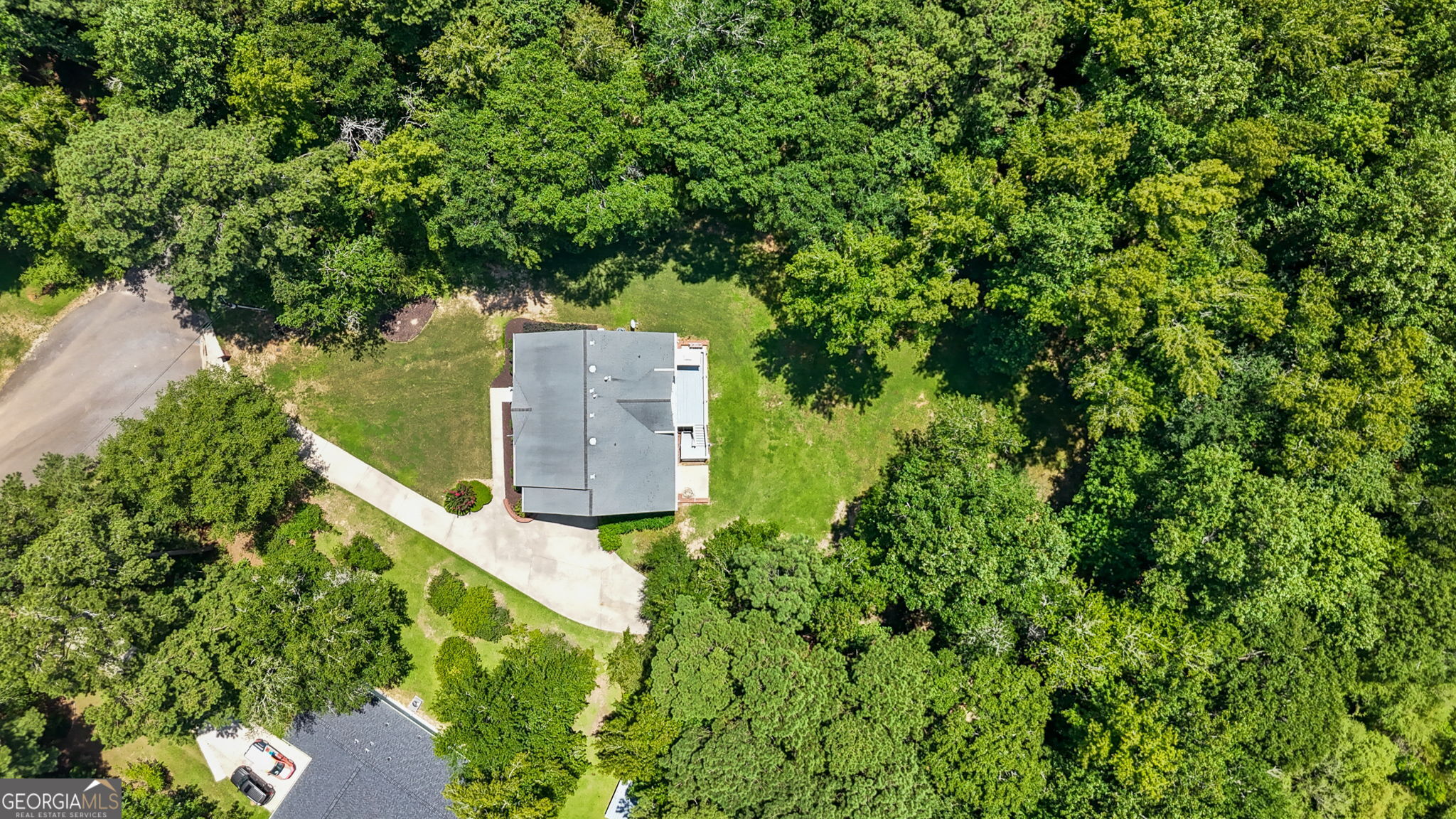 330 James Moore Circle Jackson, GA 30233 - Photo 28 of 31 an aerial view of a house with a yard