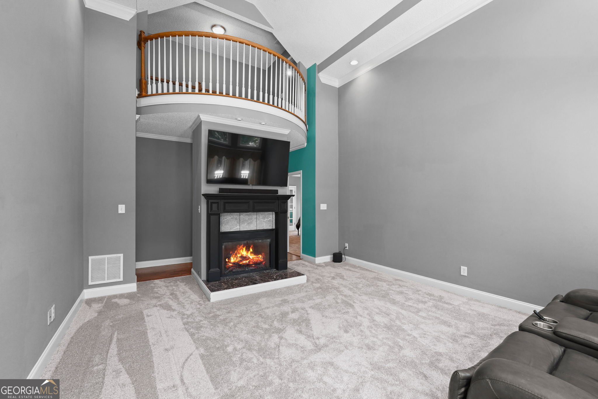 330 James Moore Circle Jackson, GA 30233 - Photo 4 of 31 a view of an empty room with a fireplace