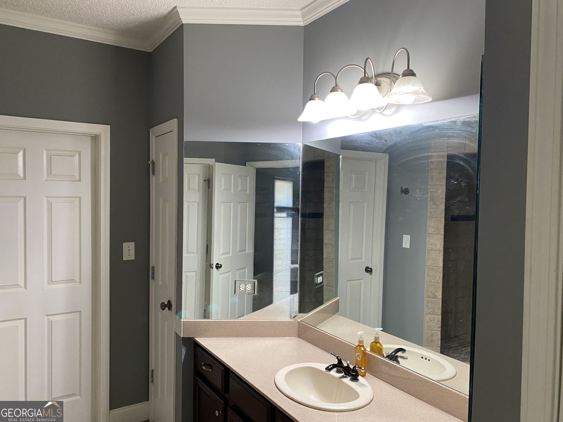 330 James Moore Circle Jackson, GA 30233 - Photo 10 of 31 a bathroom with a sink and a mirror