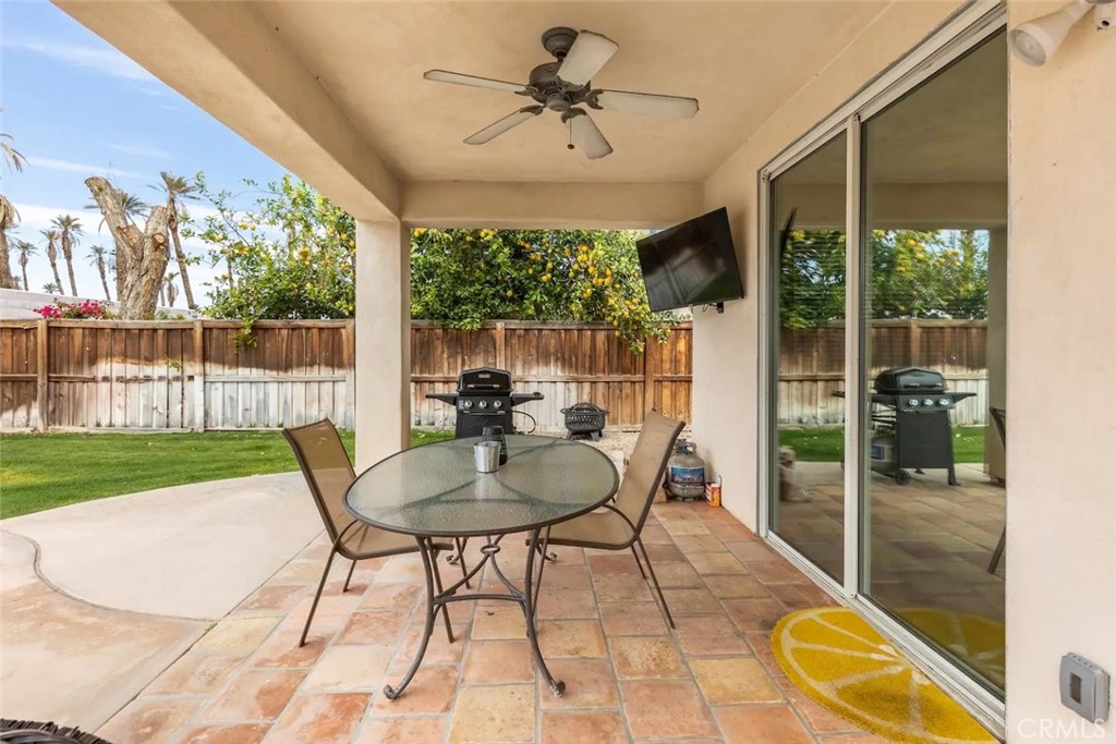 50157 Calle Tolosa Coachella, CA 92236 - Photo 19 of 24 a view of a dining room with furniture window and outside view