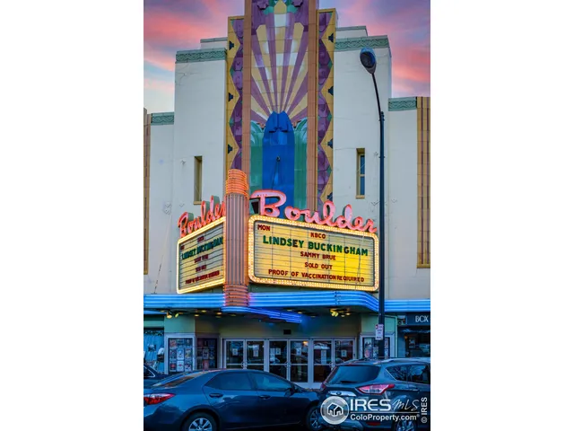 a front view of a multi story building