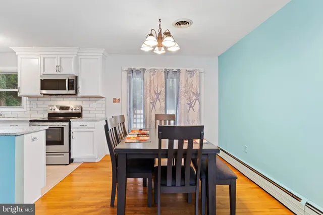a kitchen with stainless steel appliances a stove a microwave sink and cabinets