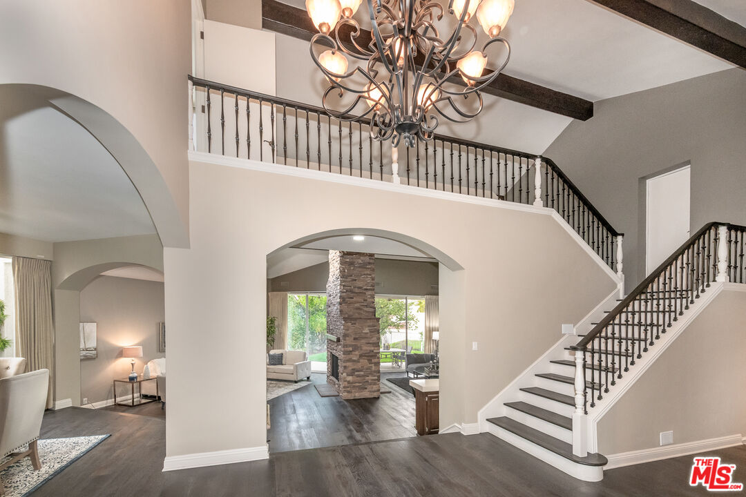 4500 Park Serena Calabasas, CA 91302 - Photo 5 of 34 a view of entryway and hall with wooden floor