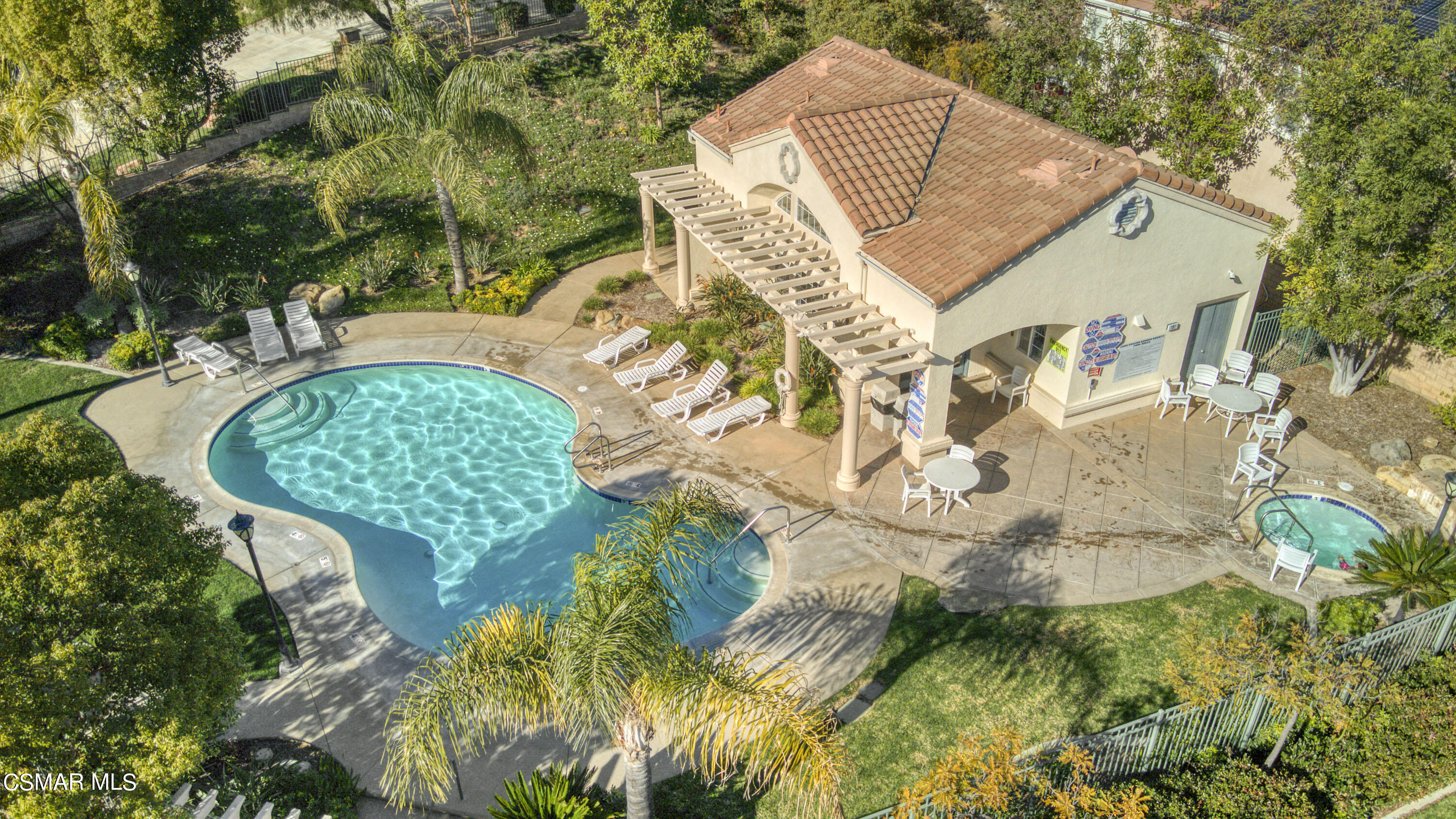 476 Woodland Road Simi Valley, CA 93065 - Photo 41 of 41 an aerial view of a house with a yard and large trees