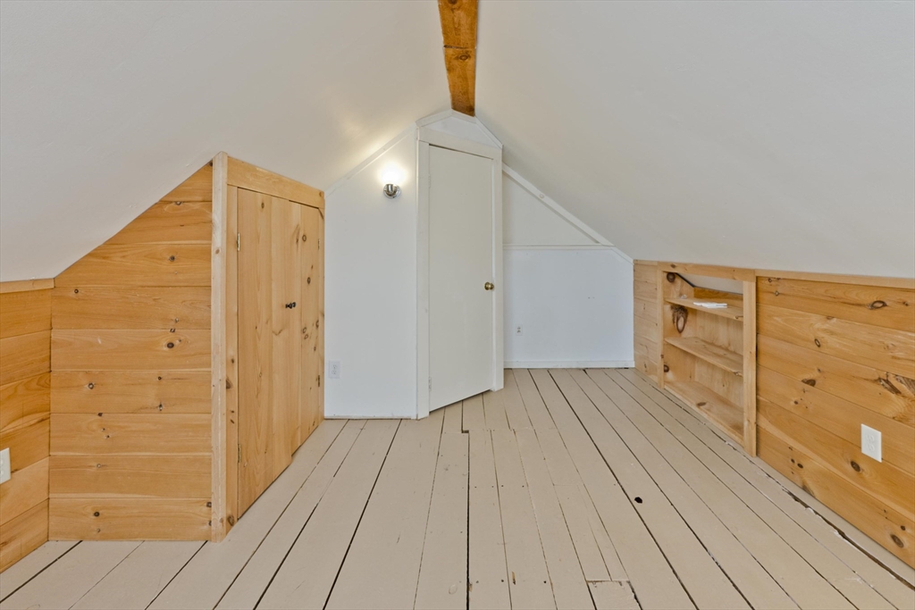 137 Old Amherst Road Belchertown, MA 01007 - Photo 32 of 42 a view of a hallway with wooden floor and entryway