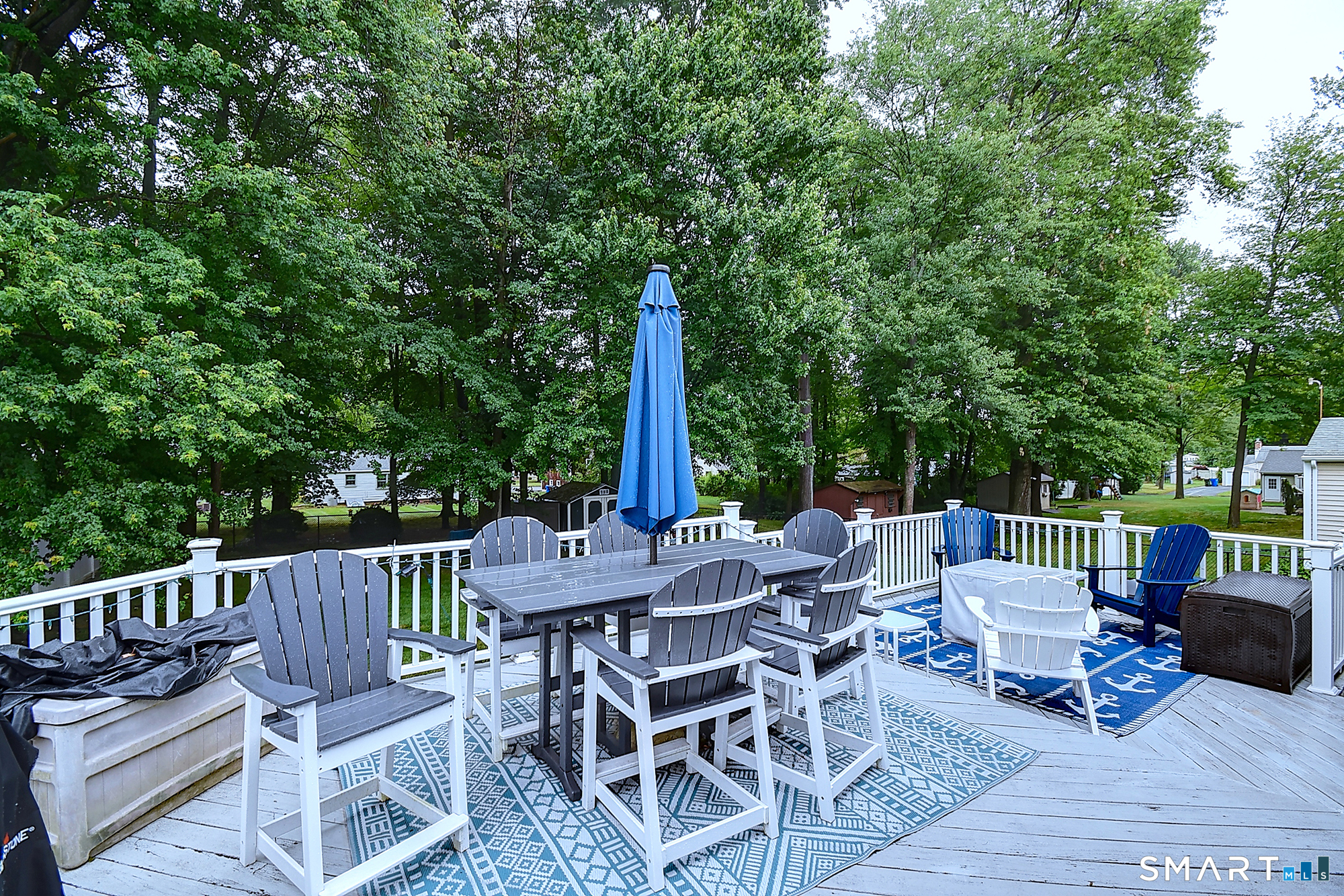 163 Dudley Road Wethersfield, CT 06109 - Photo 34 of 39 Two-tier deck