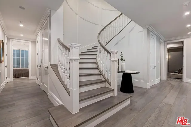 a view of backyard with swimming pool and outdoor seating