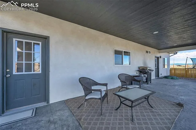 a view of a dining room and livingroom