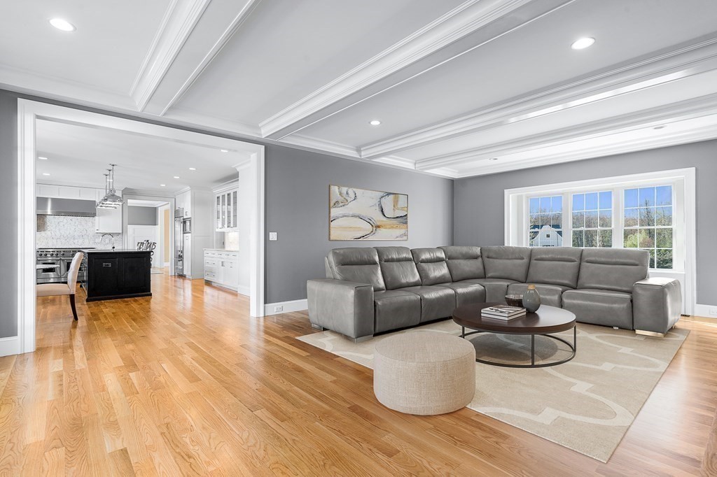5 Cider Circle Bolton, MA 01740 - Photo 24 of 42 a living room with furniture and a wooden floor
