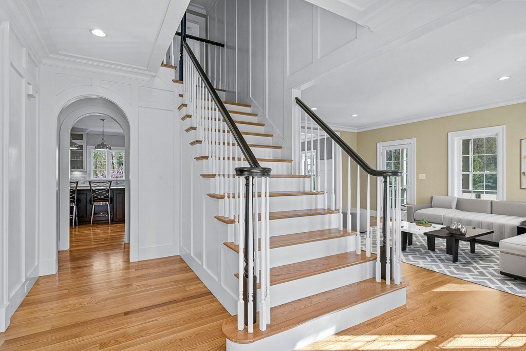 5 Cider Circle Bolton, MA 01740 - Photo 6 of 42 a view of entryway and hall with wooden floor