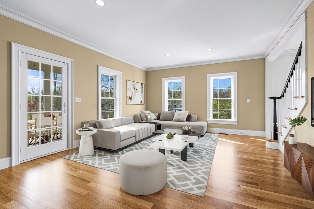 5 Cider Circle Bolton, MA 01740 - Photo 8 of 42 a living room with furniture and wooden floor