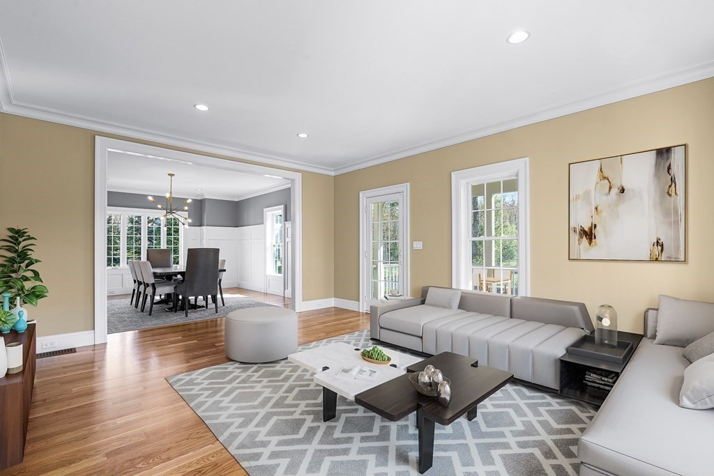 5 Cider Circle Bolton, MA 01740 - Photo 9 of 42 a living room with furniture and wooden floor