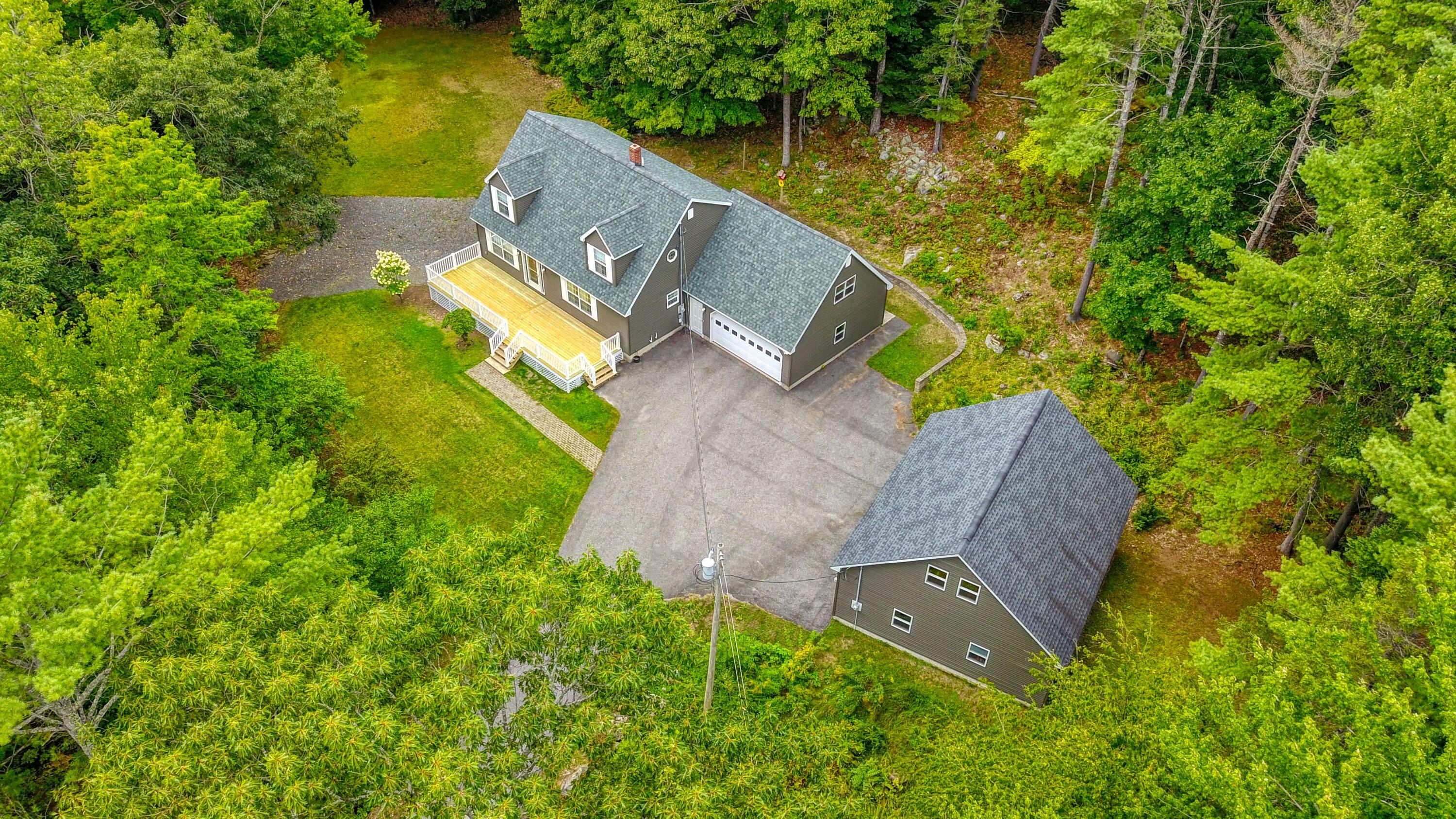 13 Logan Ridge Road Chelsea, ME 04330 - Photo 49 of 50 Aerial view